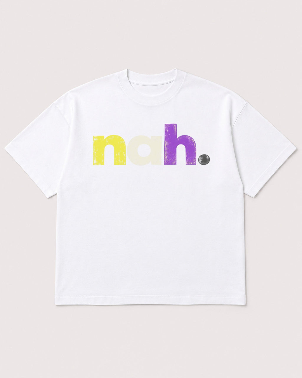 Mockup Boxy Heavyweight Tee White product