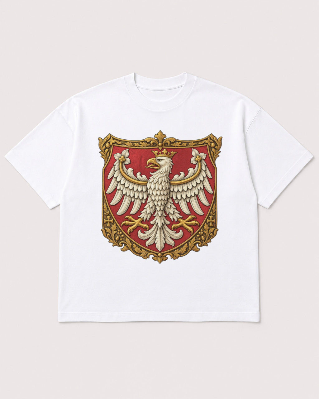 Mockup Boxy Heavyweight Tee White product