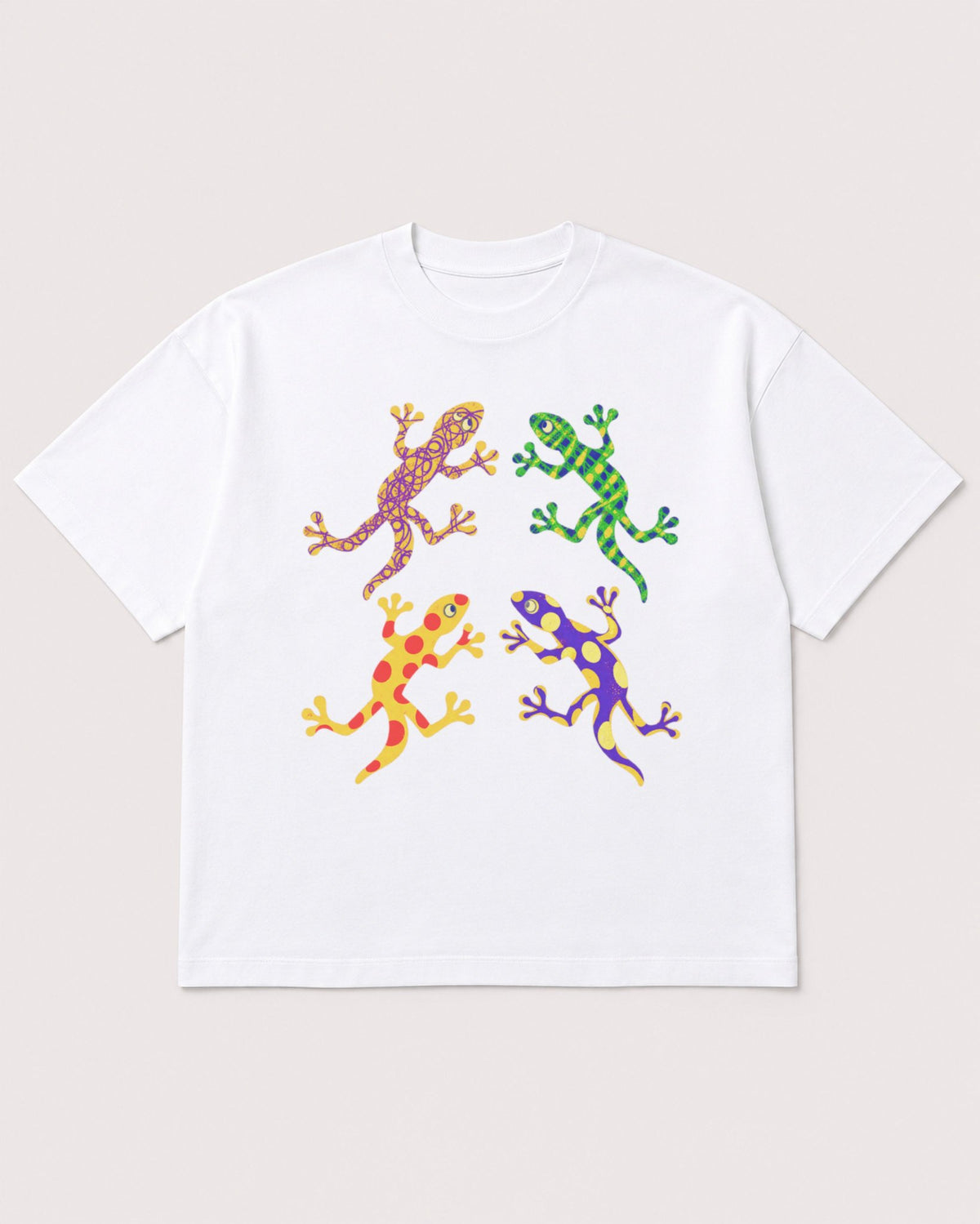 Mockup Boxy Heavyweight Tee White product