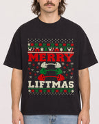 Mockup Boxy Heavyweight Tee Black male close-up 49