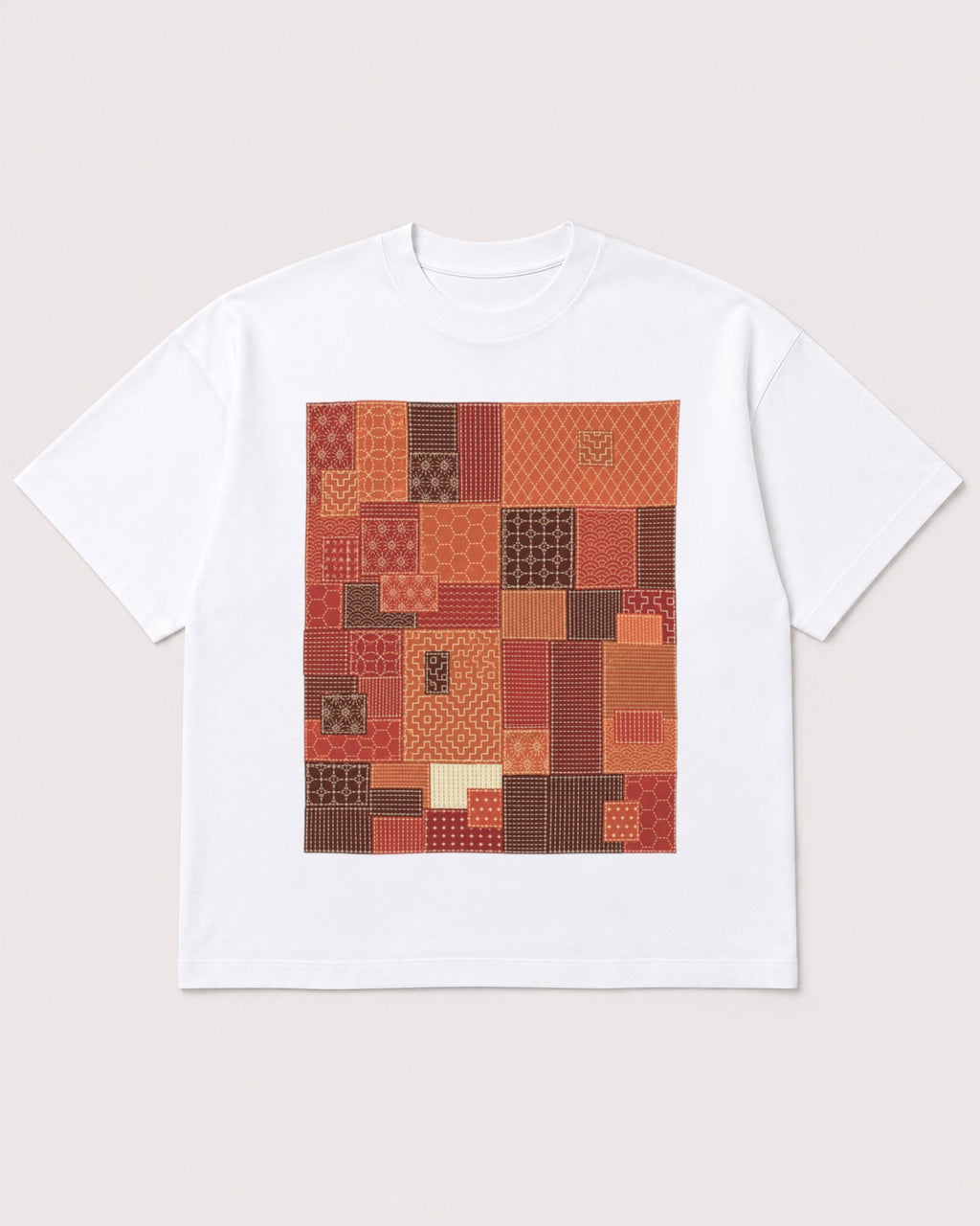 Mockup Boxy Heavyweight Tee White product