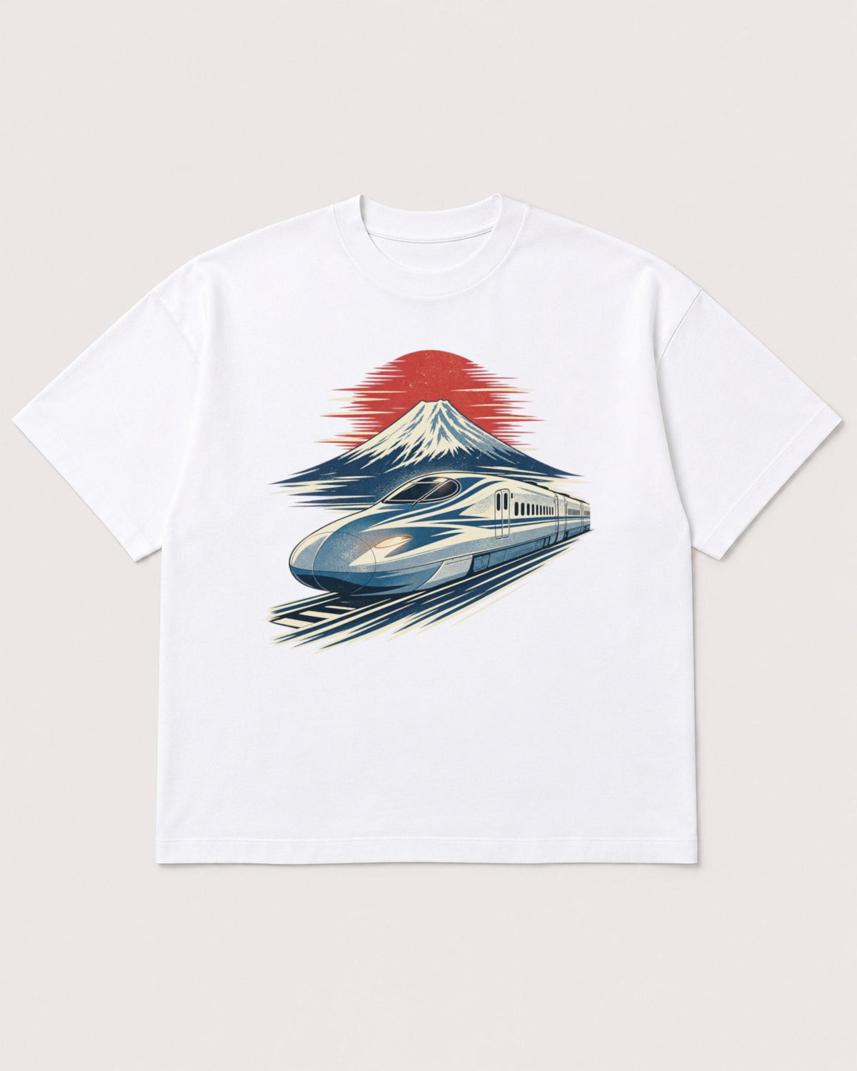 Mockup Boxy Heavyweight Tee White product