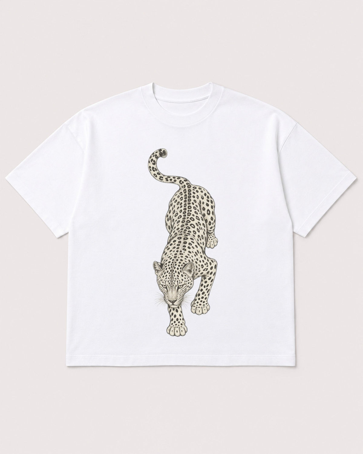 Mockup Boxy Heavyweight Tee White product