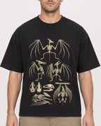Mockup Boxy Heavyweight Tee Black male close-up 08