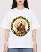 Mockup Boxy Heavyweight Tee White female close-up 01