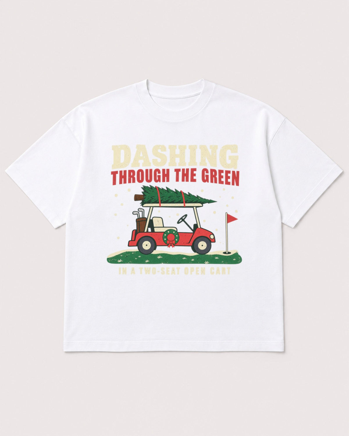 Mockup Boxy Heavyweight Tee White product