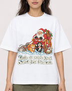 Mockup Boxy Heavyweight Tee White female close-up 02