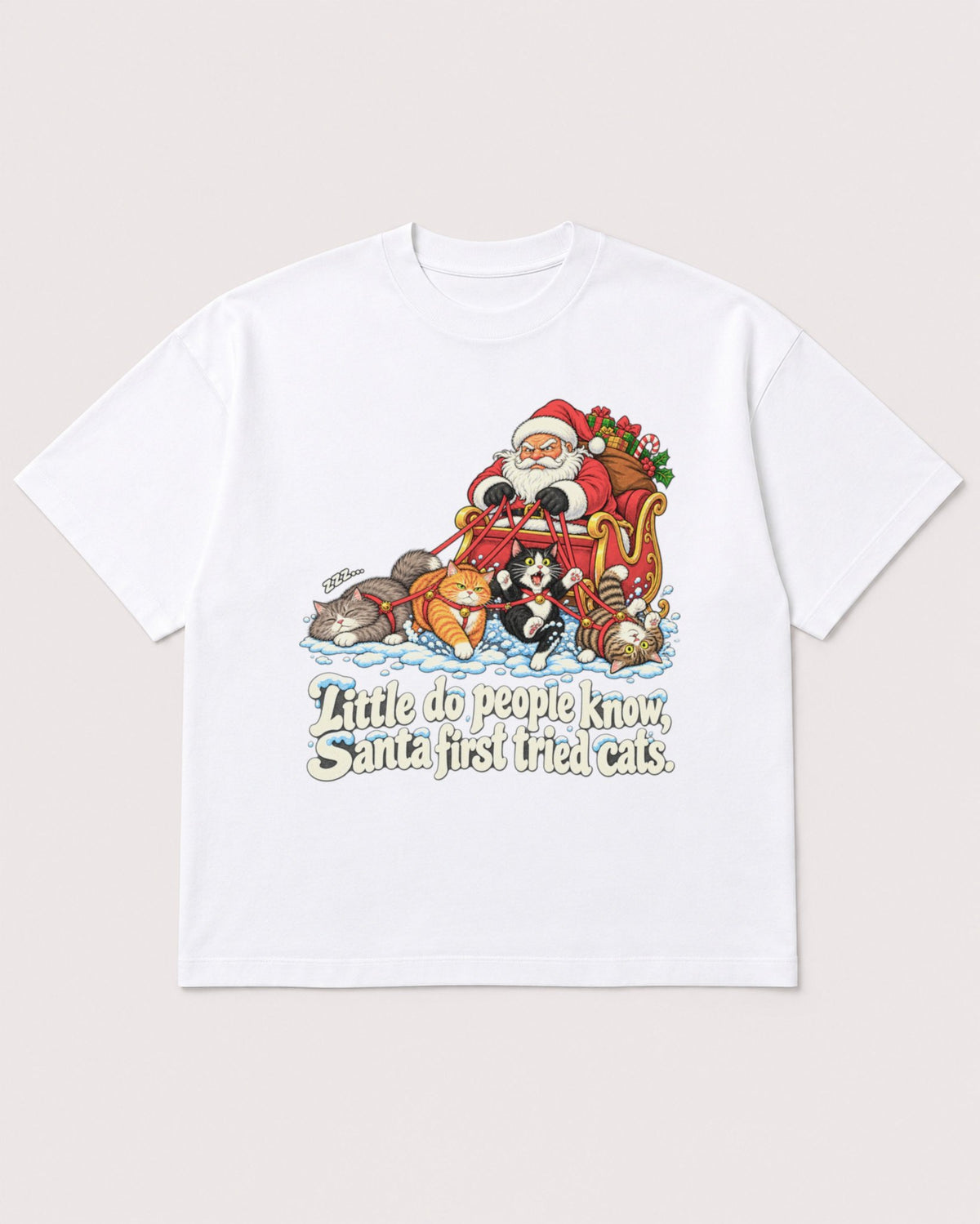 Mockup Boxy Heavyweight Tee White product