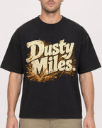 Mockup Boxy Heavyweight Tee Black male close-up 08
