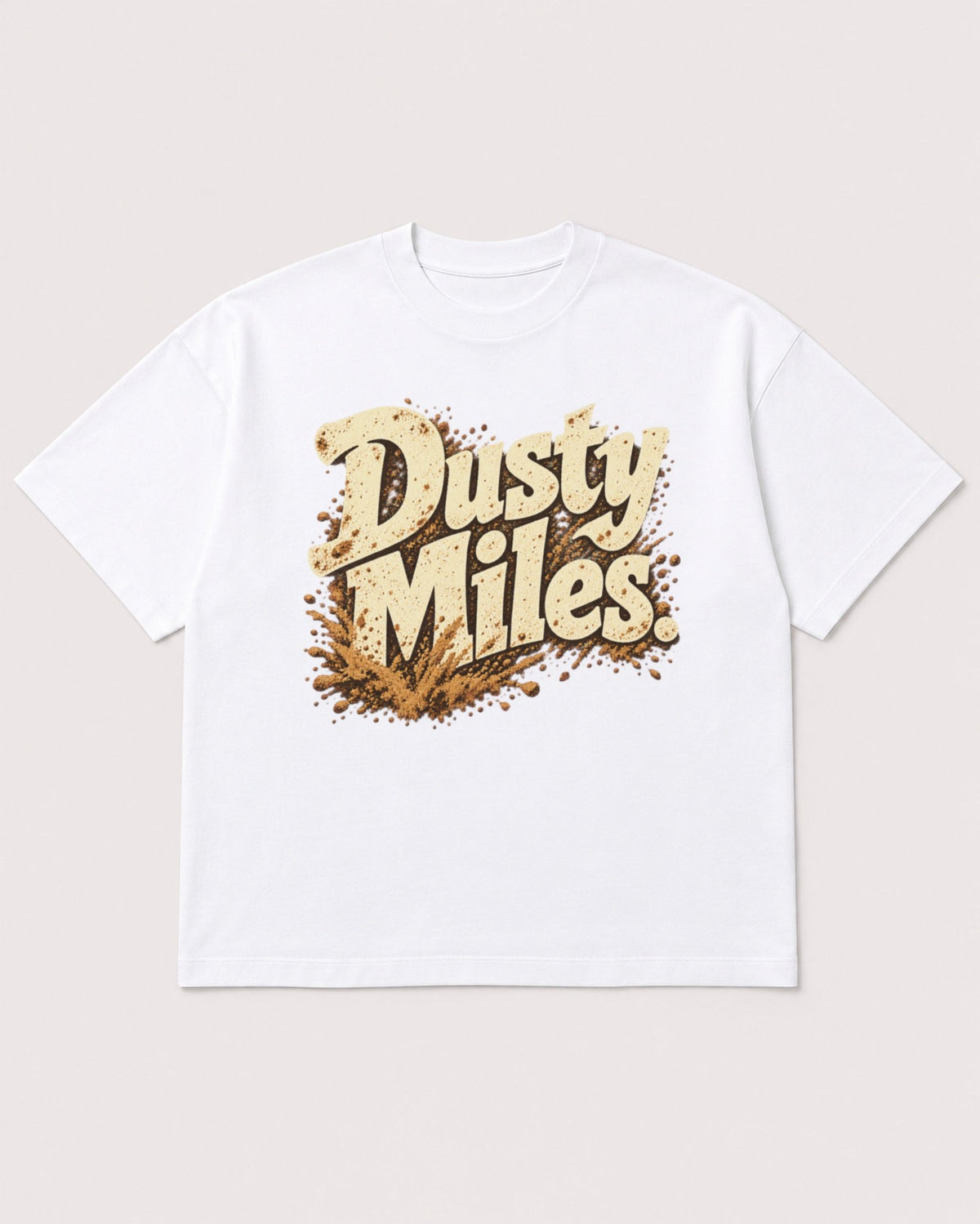 Mockup Boxy Heavyweight Tee White product