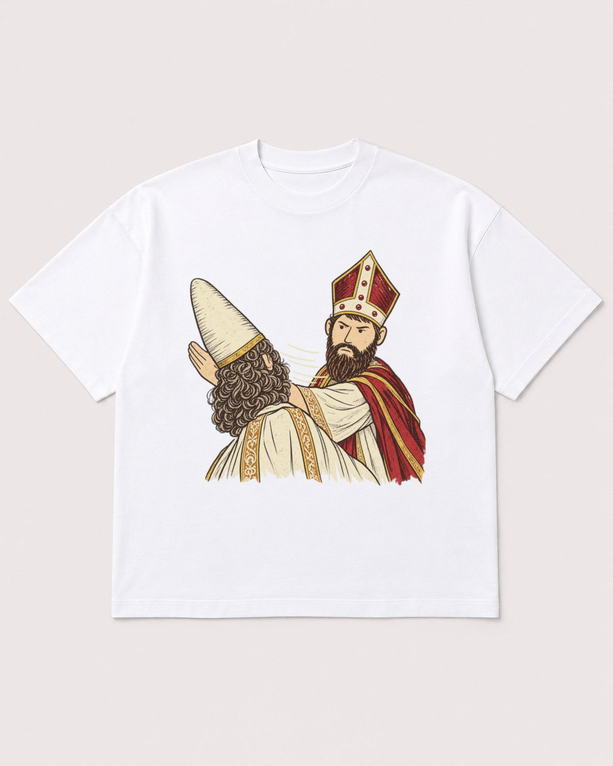 Mockup Boxy Heavyweight Tee White product