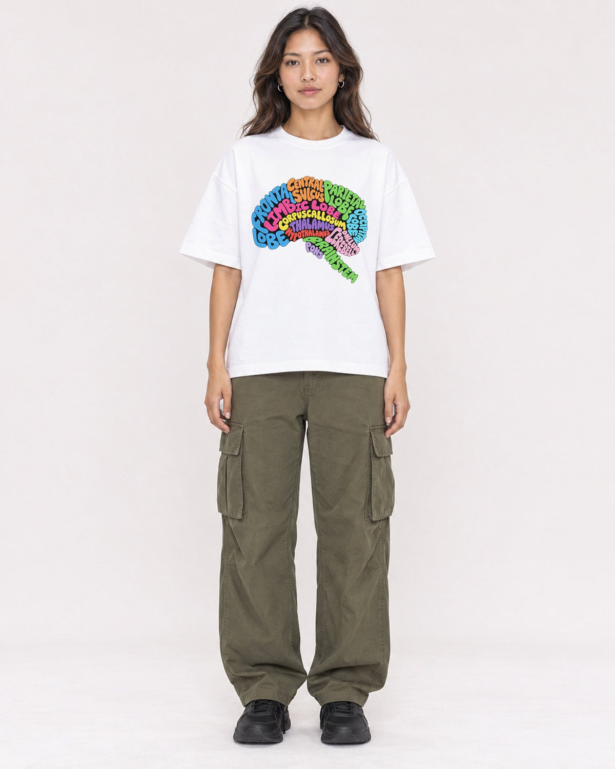 Mockup Boxy Heavyweight Tee White female full-body 02