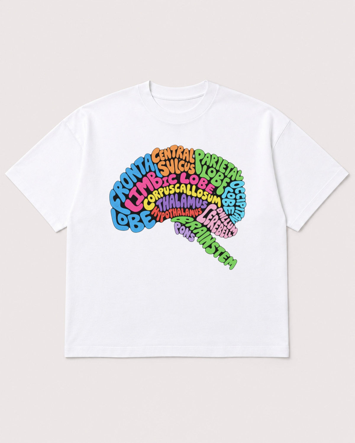 Mockup Boxy Heavyweight Tee White product