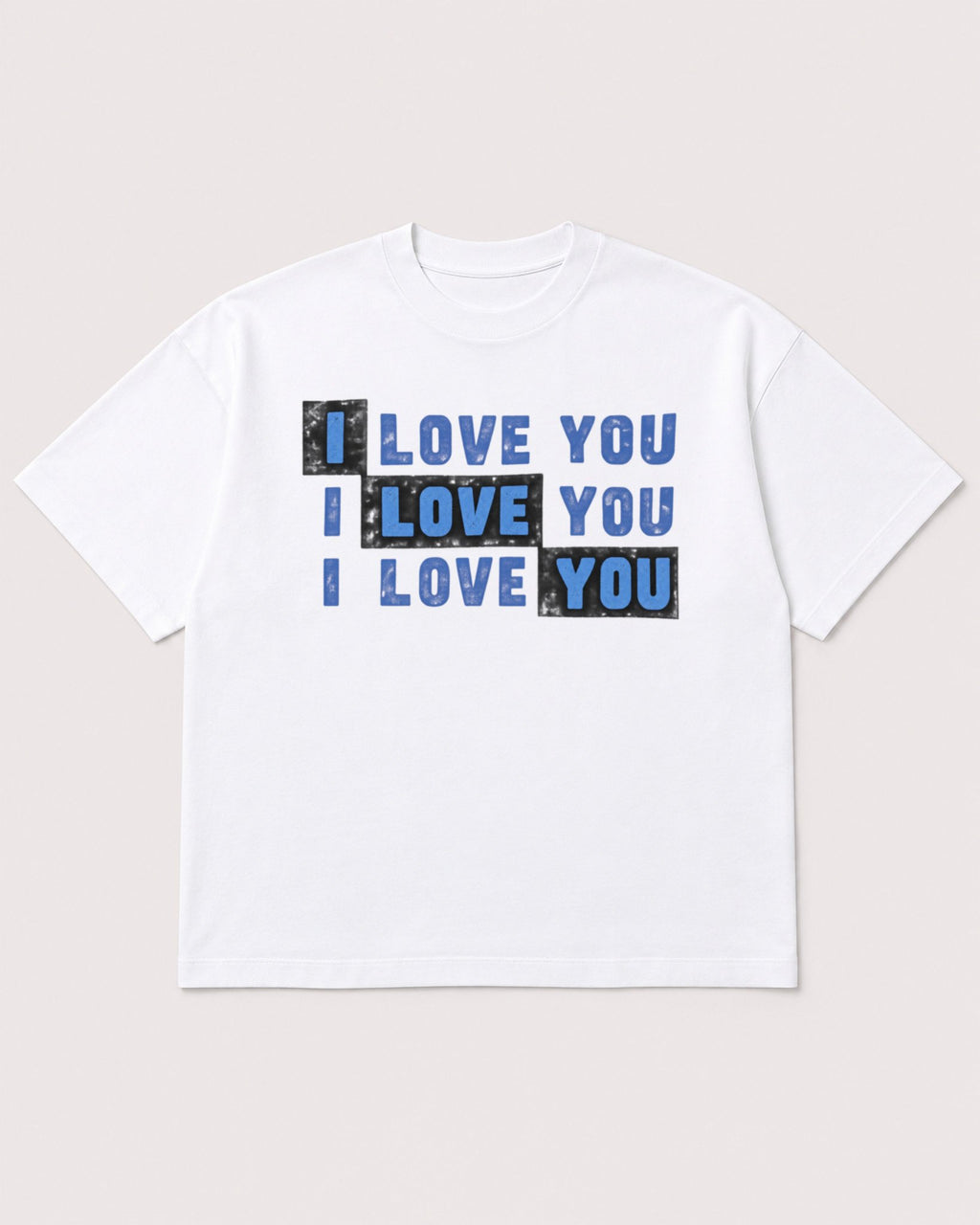 Mockup Boxy Heavyweight Tee White product