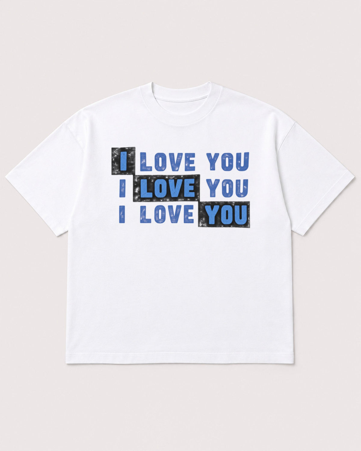 Mockup Boxy Heavyweight Tee White product
