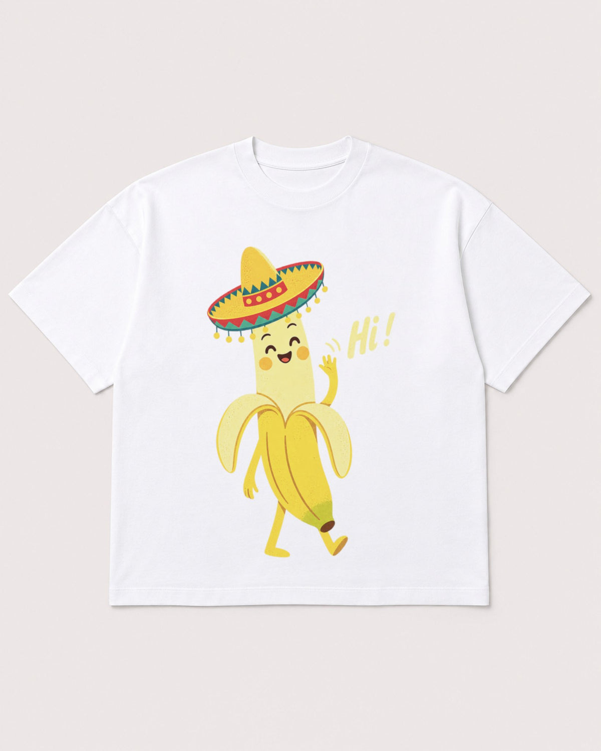 Mockup Boxy Heavyweight Tee White product