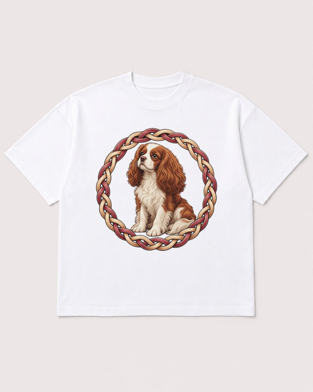 Mockup Boxy Heavyweight Tee White product