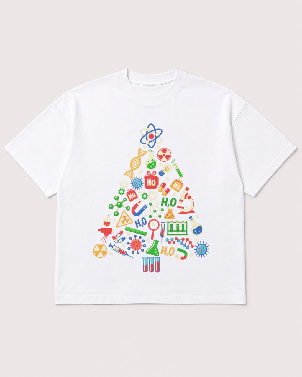 Mockup Boxy Heavyweight Tee White product