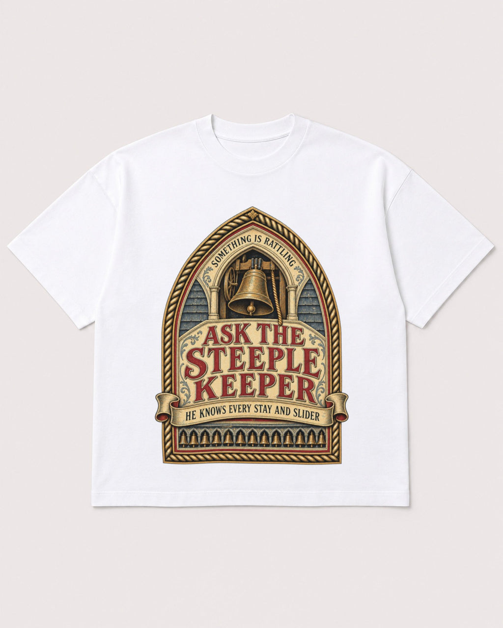 Mockup Boxy Heavyweight Tee White product