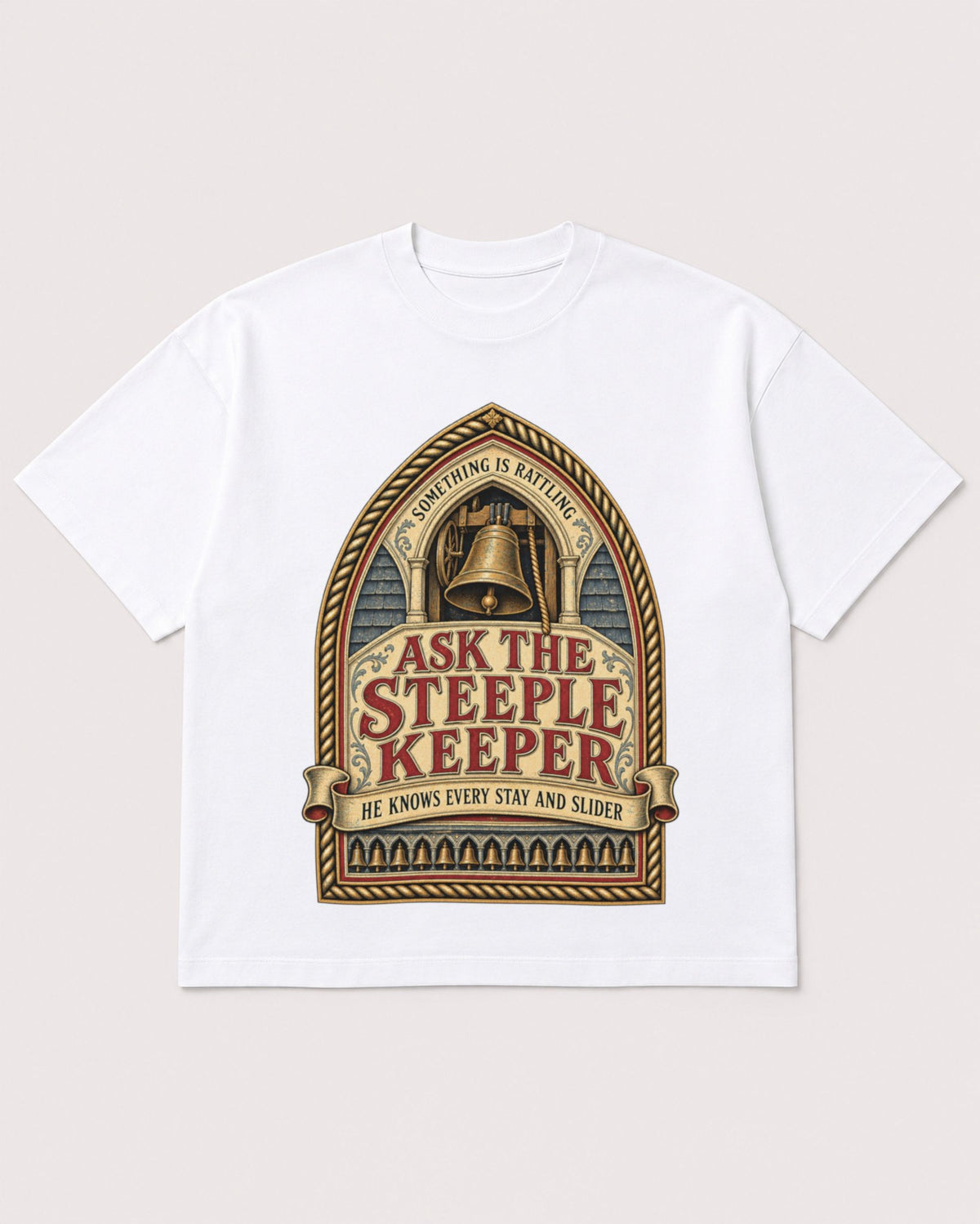 Mockup Boxy Heavyweight Tee White product