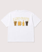 Mockup Boxy Heavyweight Tee White product