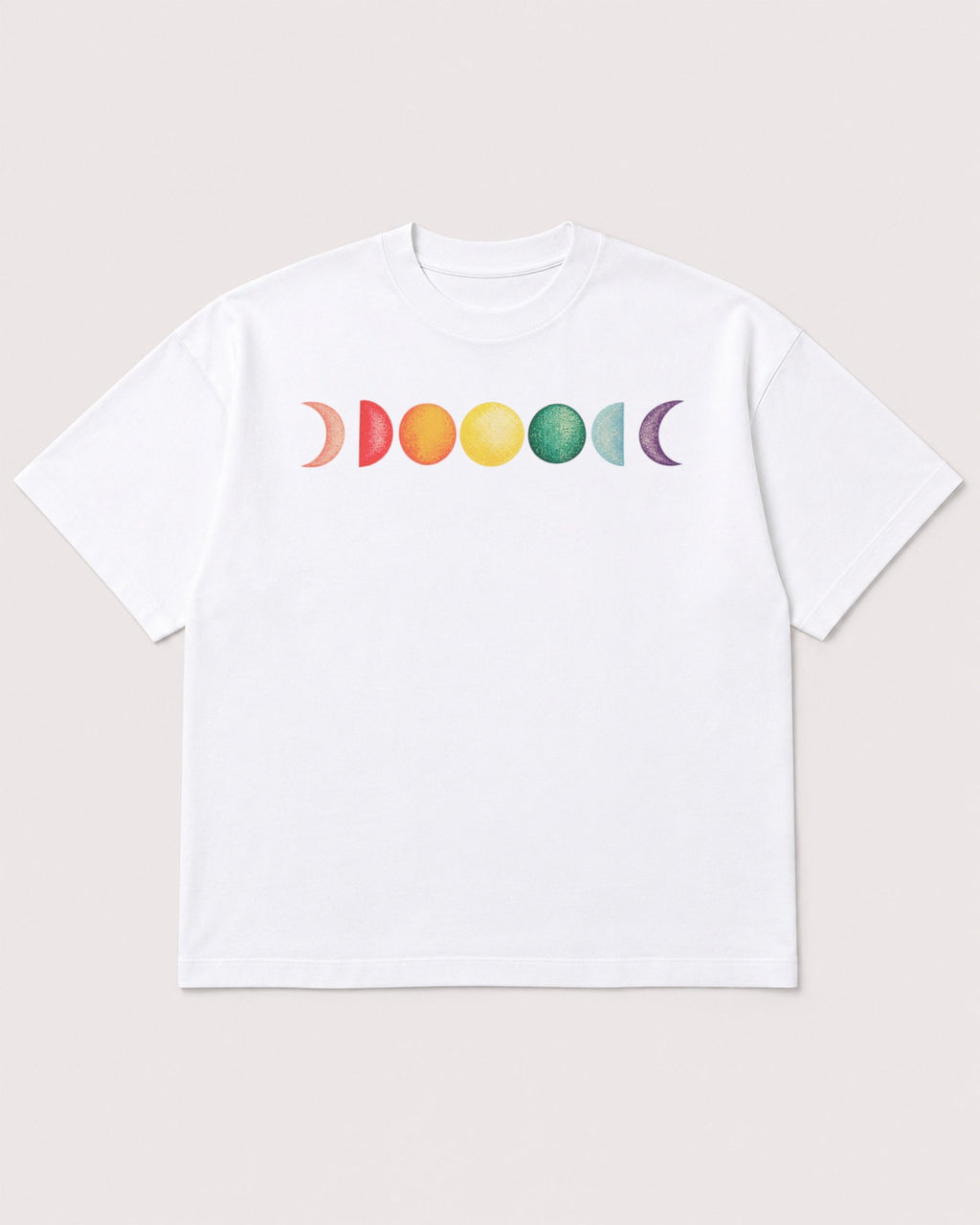 Mockup Boxy Heavyweight Tee White product