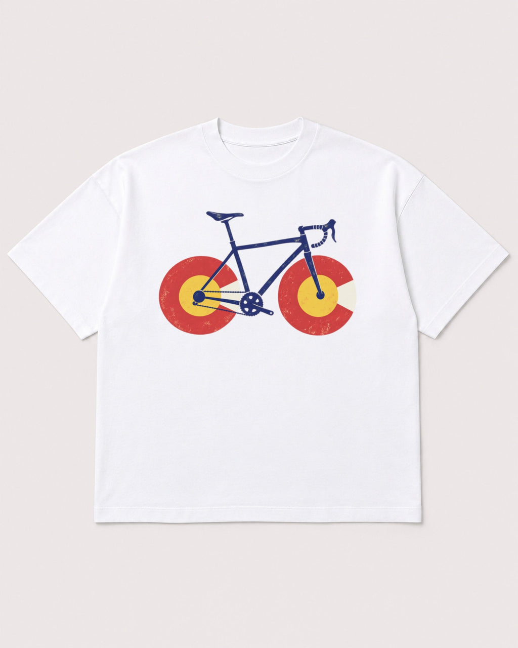 Mockup Boxy Heavyweight Tee White product