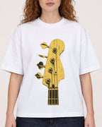 Mockup Boxy Heavyweight Tee White female close-up 09