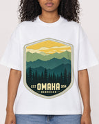 Mockup Boxy Heavyweight Tee White female close-up 05