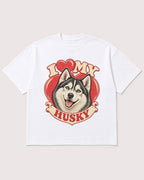 Mockup Boxy Heavyweight Tee White product