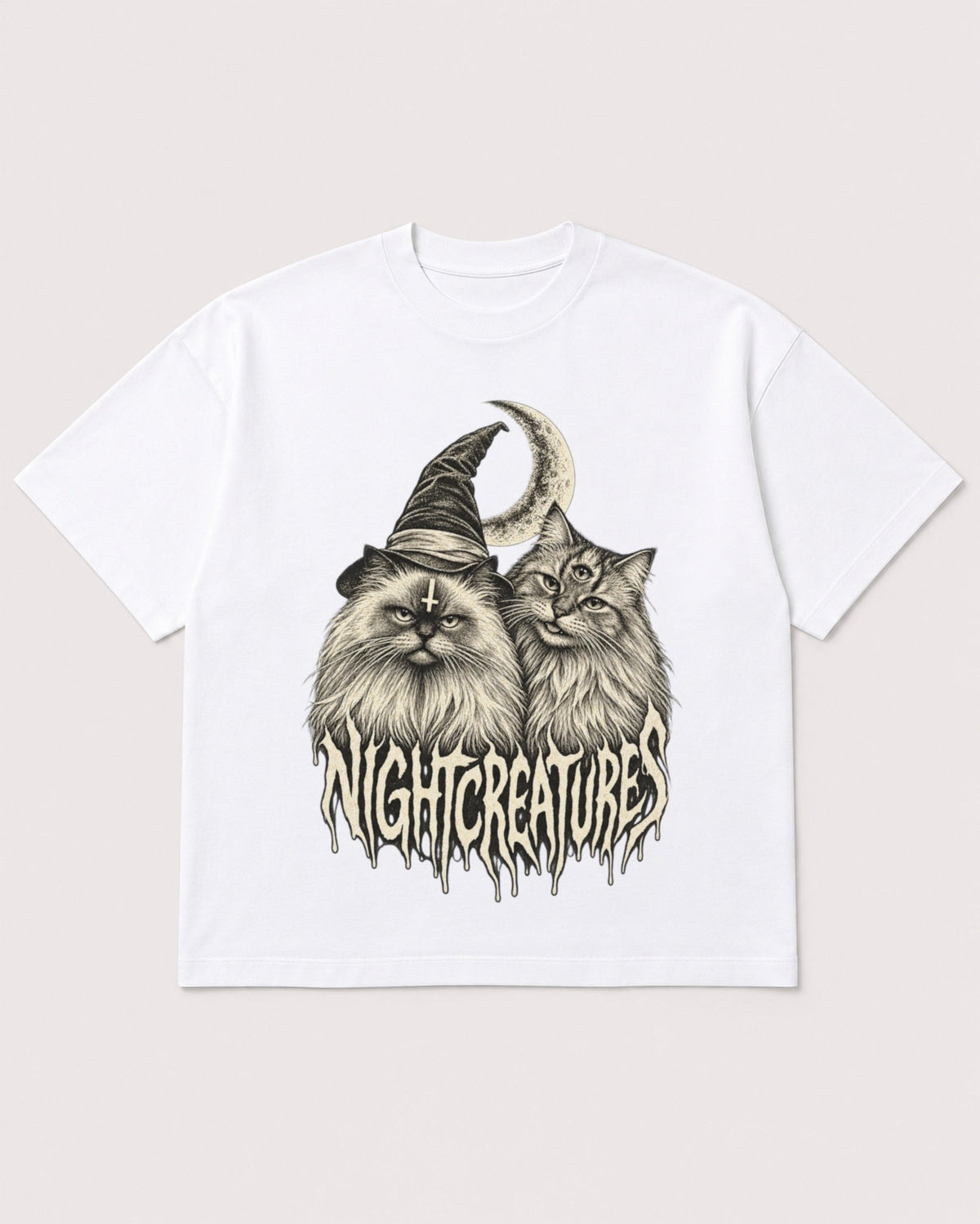 Mockup Boxy Heavyweight Tee White product