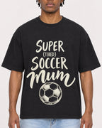 Mockup Boxy Heavyweight Tee Black male close-up 05