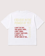 Mockup Boxy Heavyweight Tee White product