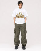Mockup Boxy Heavyweight Tee White female full-body 17