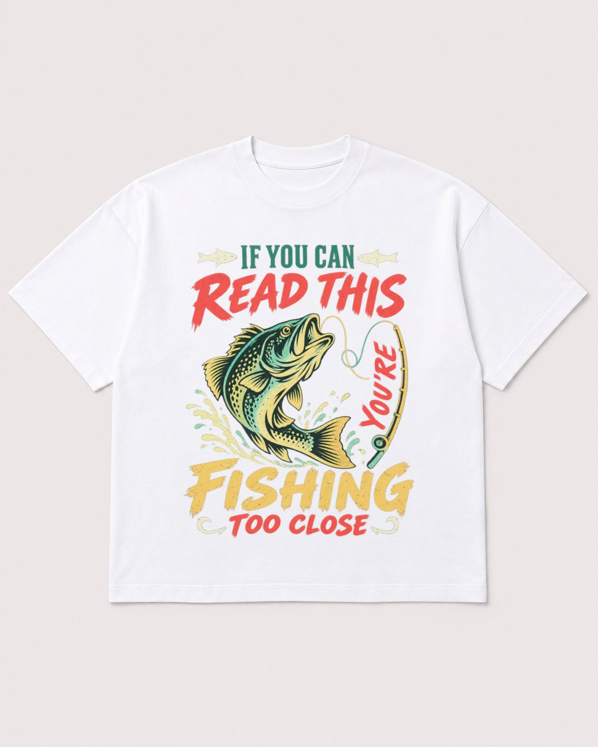 Mockup Boxy Heavyweight Tee White product