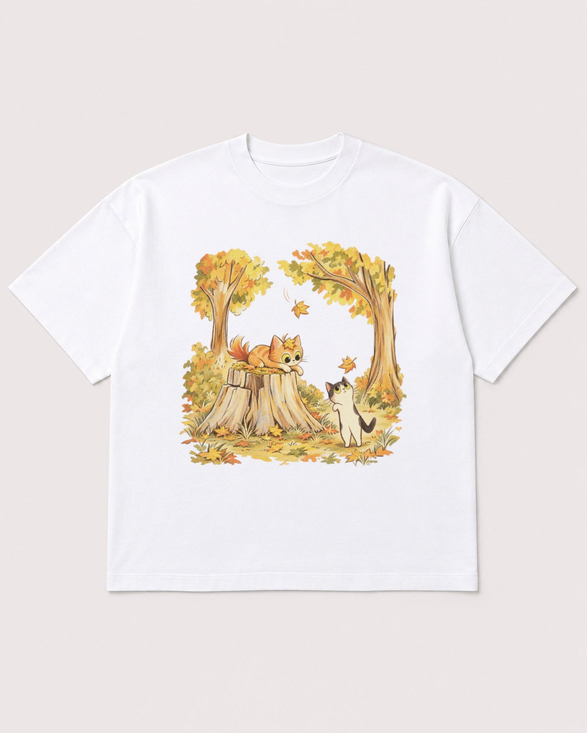 Mockup Boxy Heavyweight Tee White product