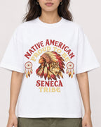 Mockup Boxy Heavyweight Tee White female close-up 02