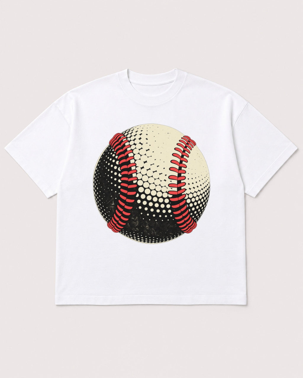 Mockup Boxy Heavyweight Tee White product