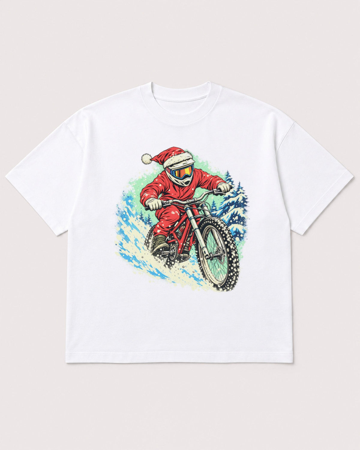Mockup Boxy Heavyweight Tee White product