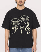 Mockup Boxy Heavyweight Tee Black male close-up 02