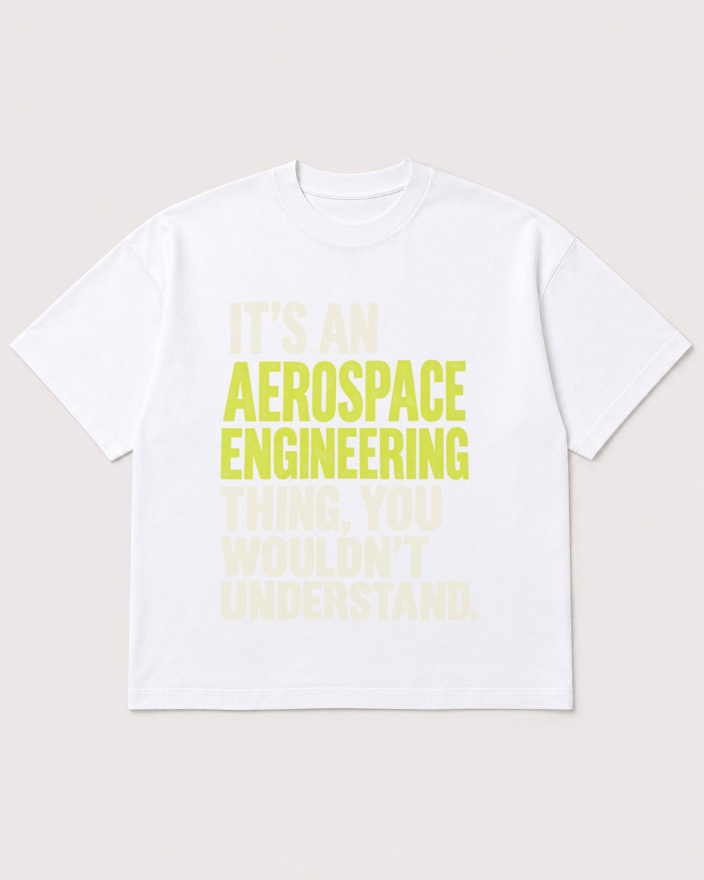 Mockup Boxy Heavyweight Tee White product