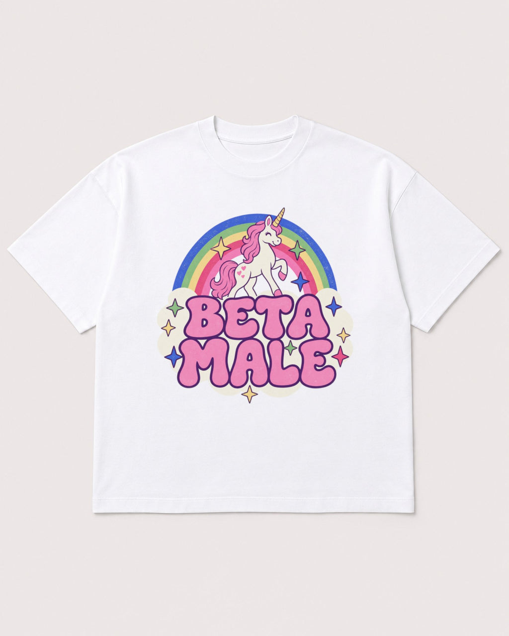 Mockup Boxy Heavyweight Tee White product
