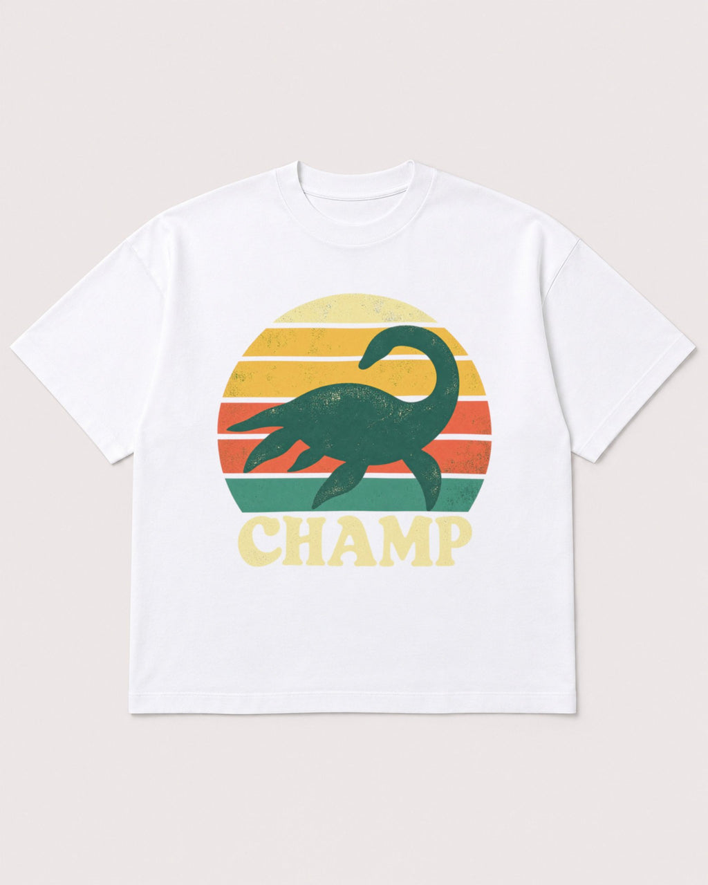 Mockup Boxy Heavyweight Tee White product