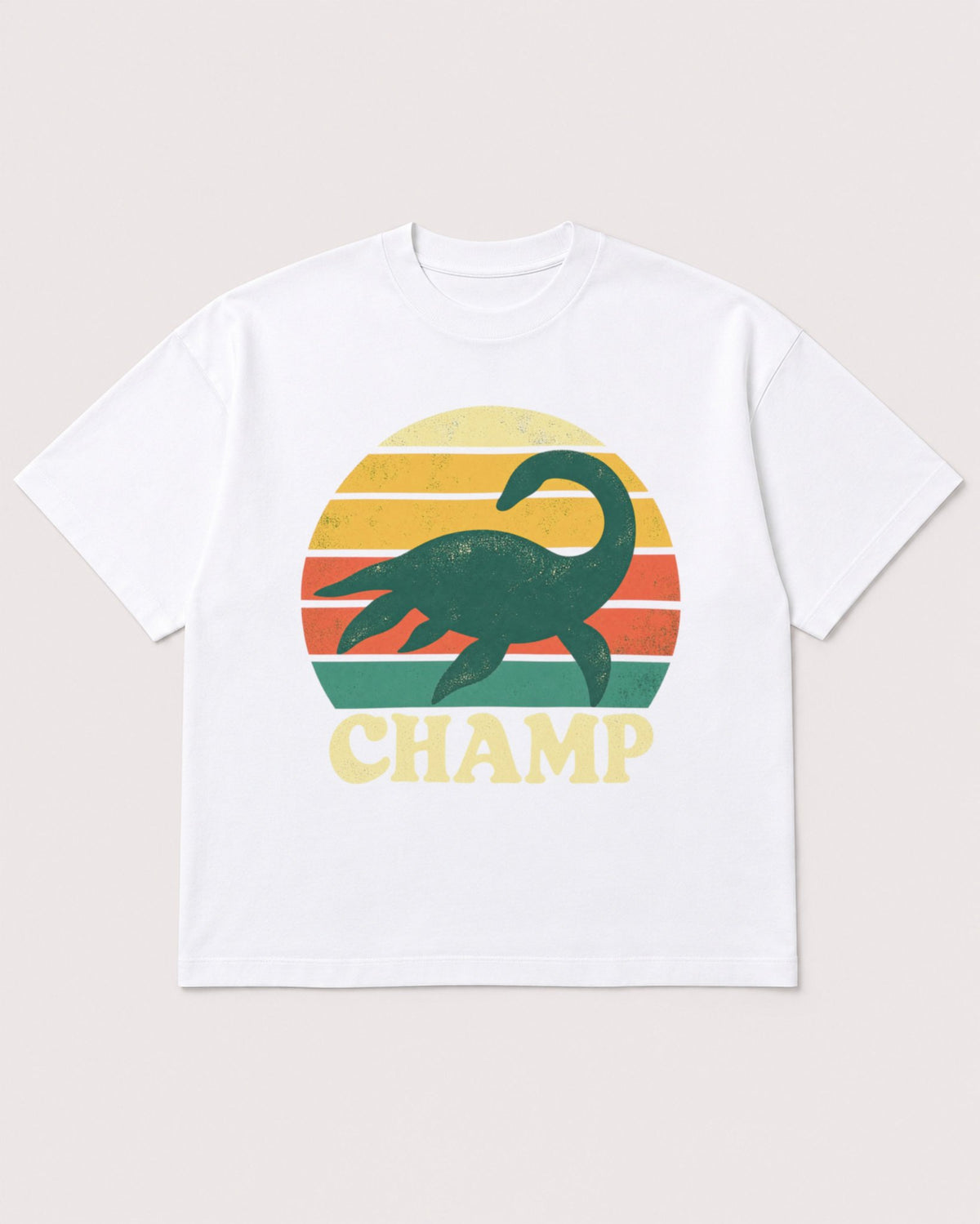 Mockup Boxy Heavyweight Tee White product