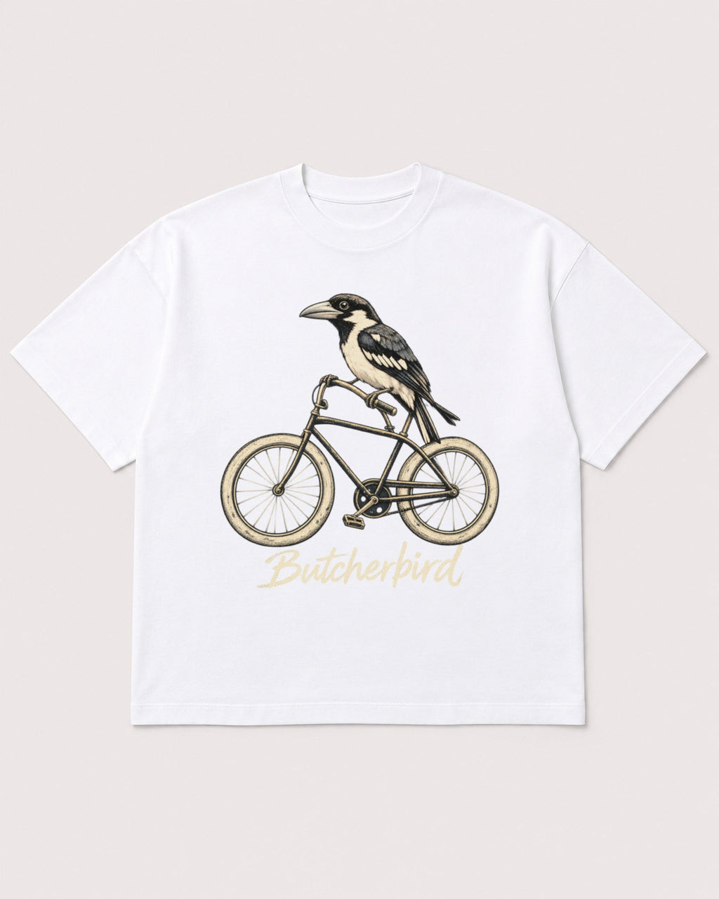 Mockup Boxy Heavyweight Tee White product