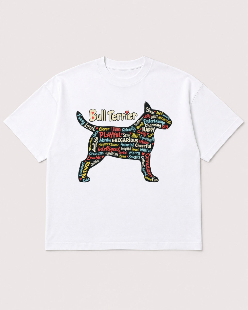 Mockup Boxy Heavyweight Tee White product