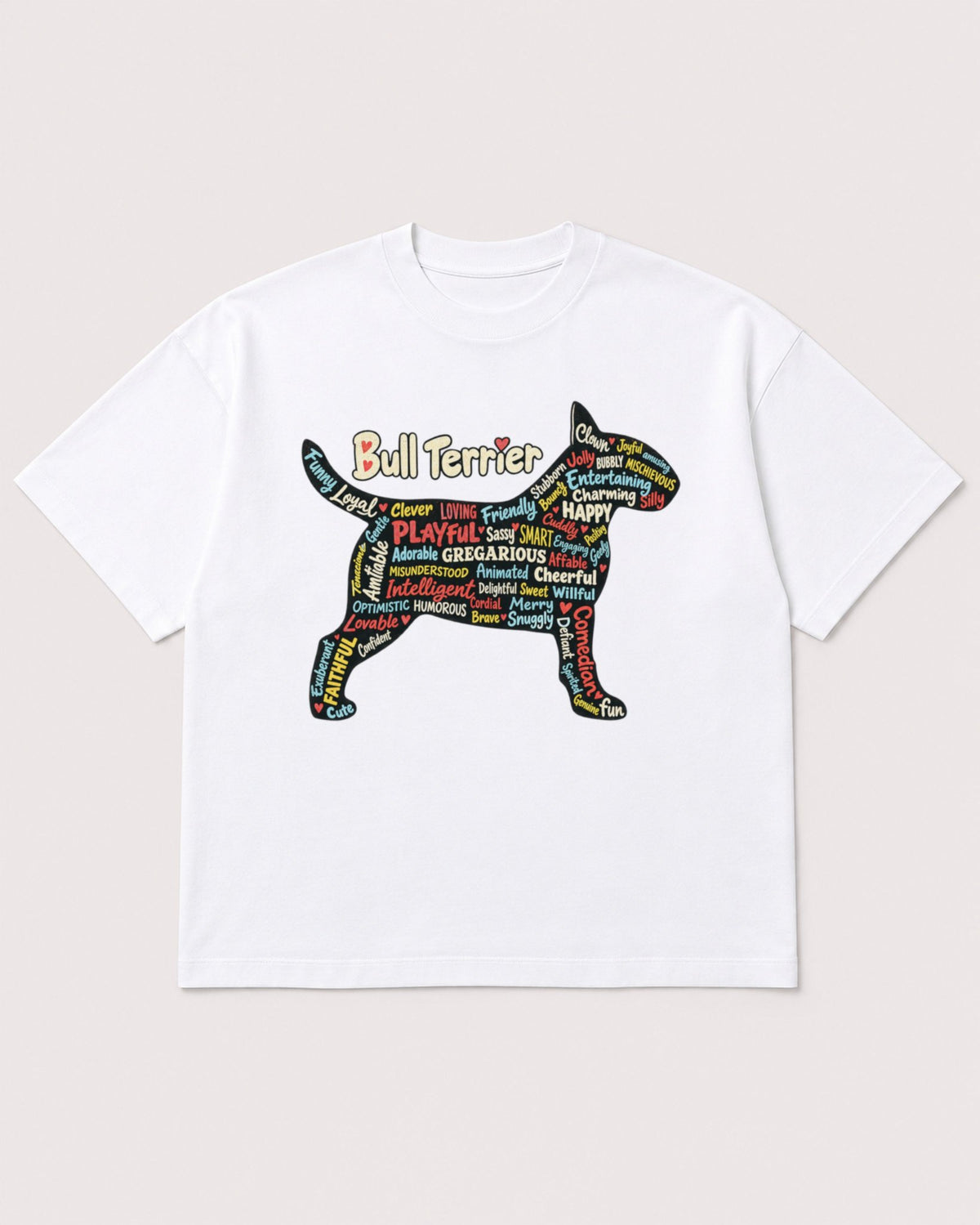 Mockup Boxy Heavyweight Tee White product