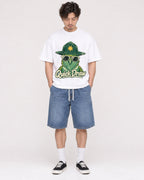 Mockup Boxy Heavyweight Tee White male full-body 03