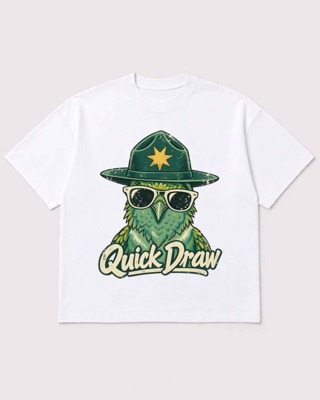 Mockup Boxy Heavyweight Tee White product
