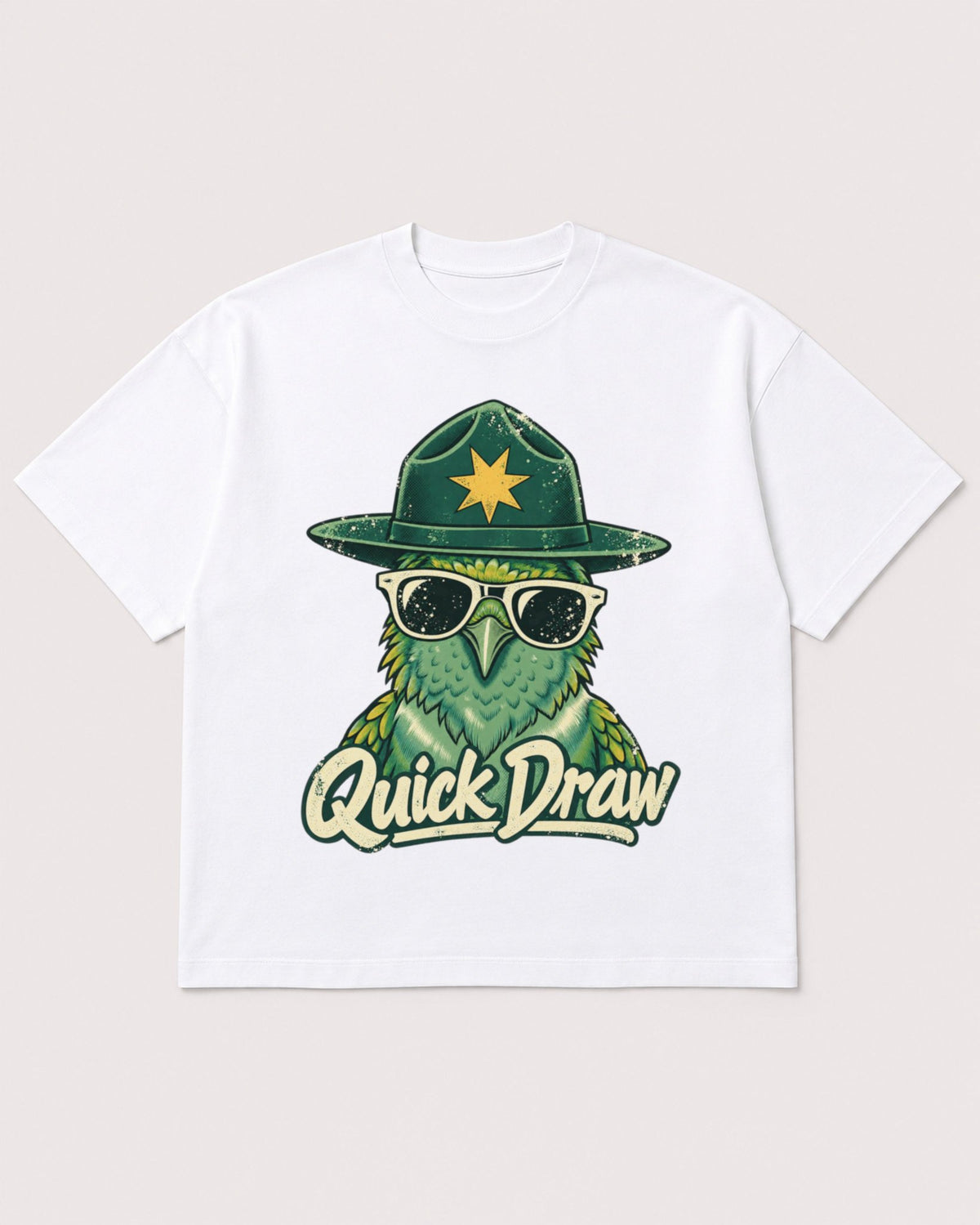 Mockup Boxy Heavyweight Tee White product